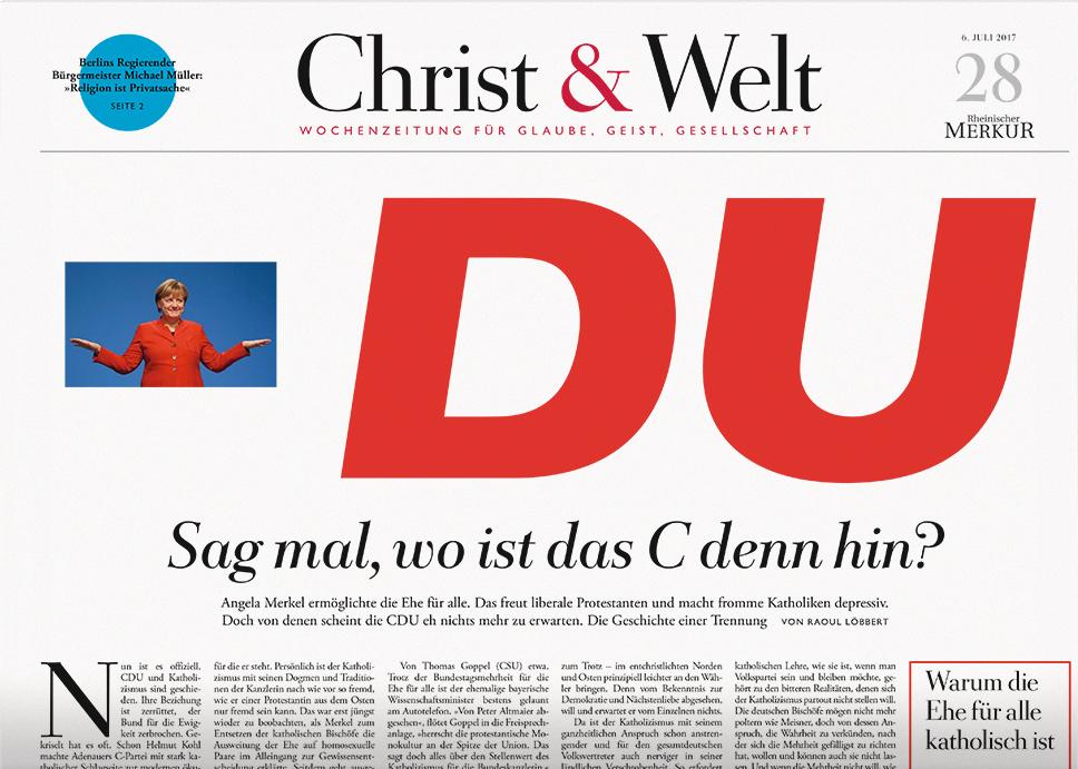 Afbeeldingsresultaat voor cdu nichts mit christen zu tun