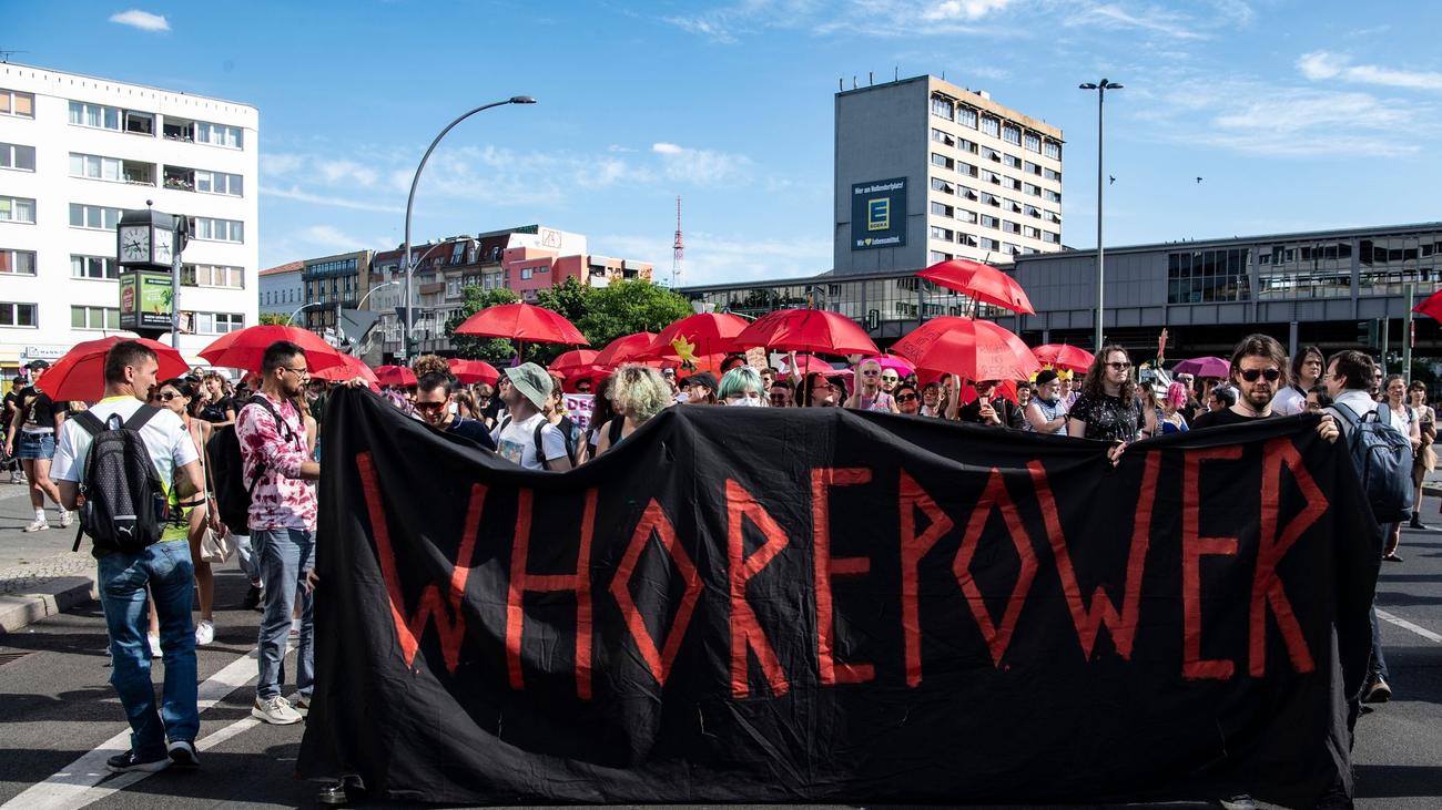 Berlin Sexarbeiterinnen Protest Gegen Gewalt Und Diskriminierung