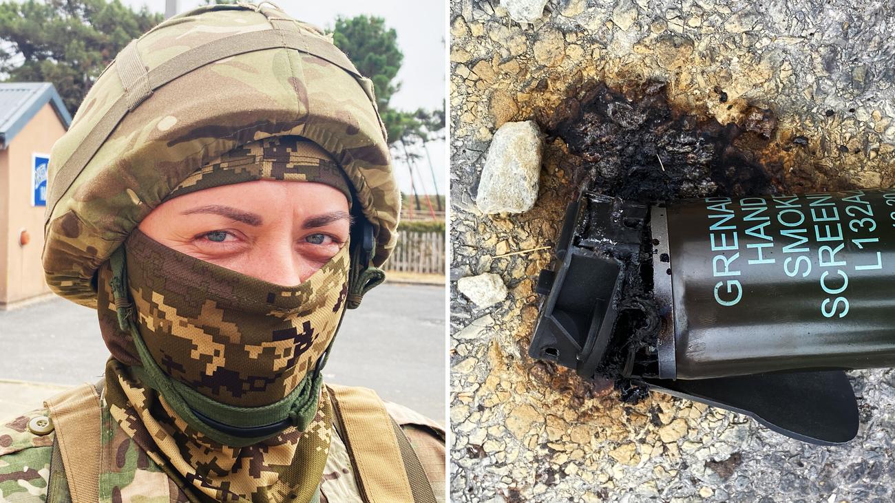 Militär Training Mit dem Drill aus Kent in Ukraine ZEIT ONLINE