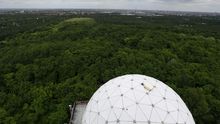 Ehemalige NSA-Abhörstation auf dem Teufelsberg in Berlin. Von dort belauschte der US-Geheimdienst früher den Warschauer Pakt