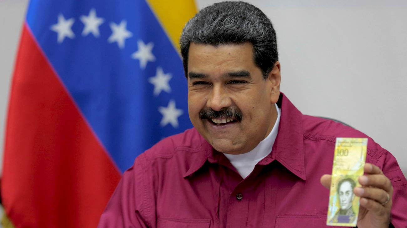 Hyperinflation: Venezuela druckt 100.000-Bolivar-Schein