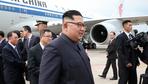 Kim Jong Un trifft zu Gipfel mit Trump in Singapur ein