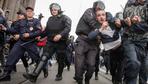 150 Demonstranten während russischer Regionalwahlen festgenommen