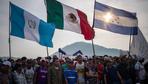 Migranten aus Mittelamerika setzen ihren Marsch fort