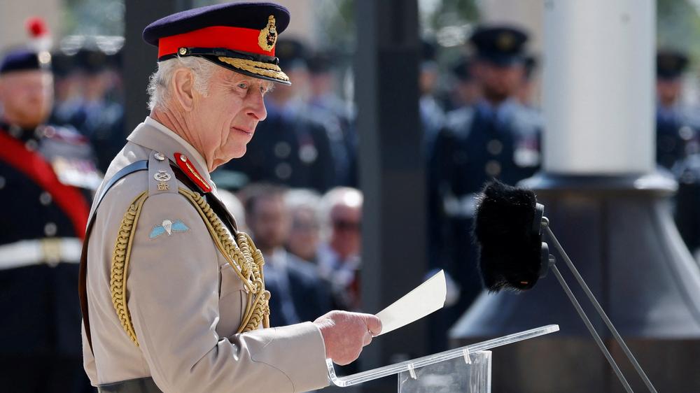 D Day Gedenken König Charles fordert Zusammenstehen gegen Tyrannei