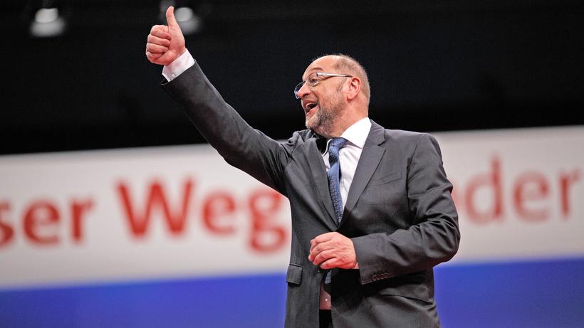 SPD: Martin Schulz auf dem Parteitag der SPD