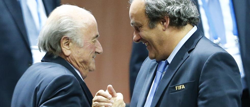 Fifa-Chef Sepp Blatter und Uefa-Boss Michel Platini arbeiten nicht mehr Hand in Hand.