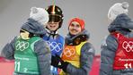 Deutsche Skispringer holen Silber im Mannschaftswettbewerb