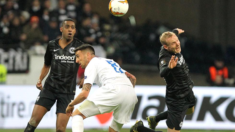 Europa League Eintracht Frankfurt Schafft Nur Ein Remis Gegen Inter