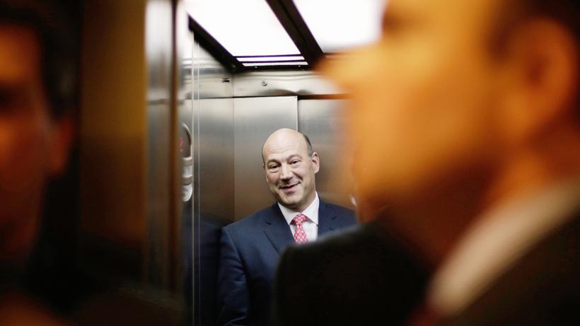 Donald Trump: Gary Cohn, vor Kurzem noch Vizechef der US-Großbank Goldman Sachs, ist jetzt Wirtschaftsberater von US-Präsident Trump.