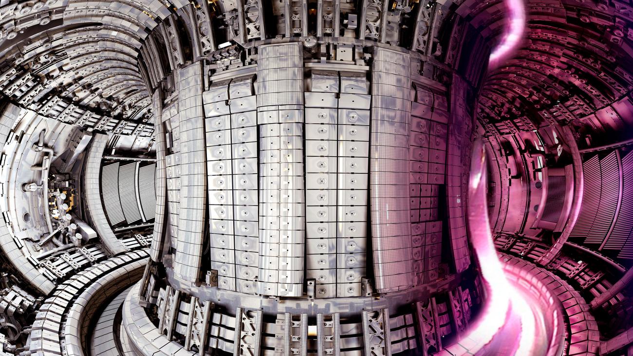 Fusionsexperiment Jet F Nf Sekunden Sonnenfeuer Und Hoffen Auf Den