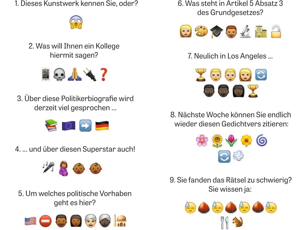 Emoji Die am schnellsten wachsende Sprache der Welt ZEIT ONLINE