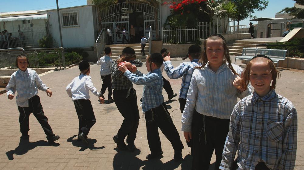 Schulen in Israel: Schüler an einer ultraorthodoxen Schule in Israel