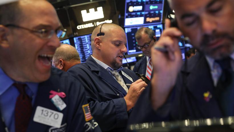 Finanzkrise: Händler an der Wall Street