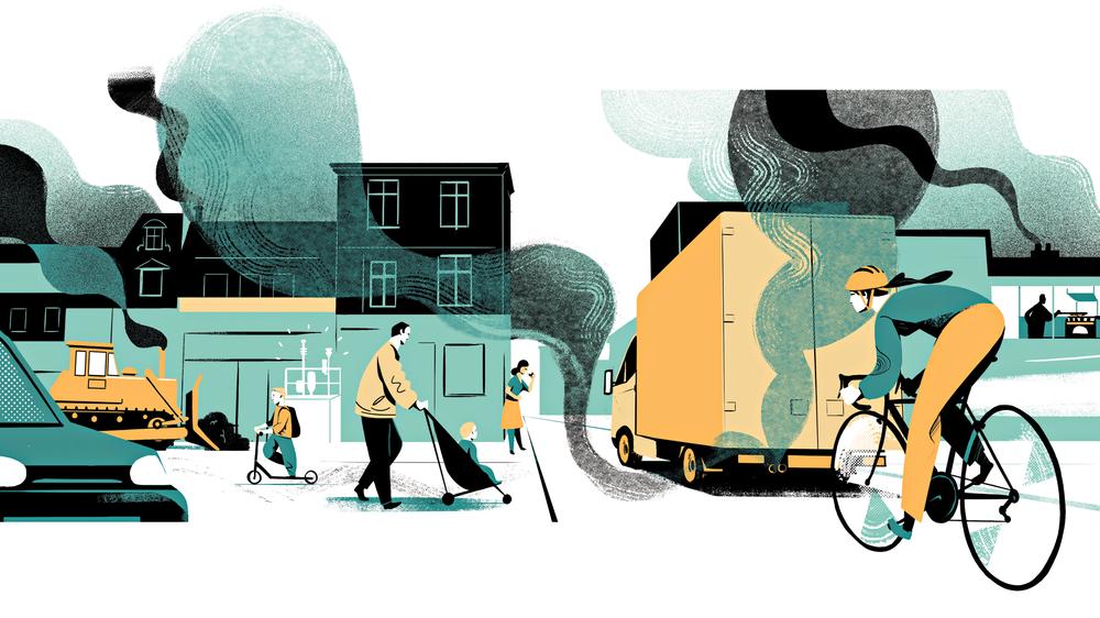 Stickstoffdioxid: Im Jahresmittel darf ein Kubikmeter Luft nicht mehr als 40 Mikrogramm NO2 enthalten.