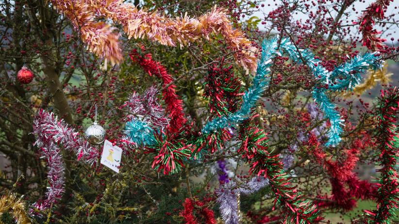 Weihnachten: Am Lametta zeige sich, wer fleißig sei, pflegte die Mutter unserer Autorin zu sagen.