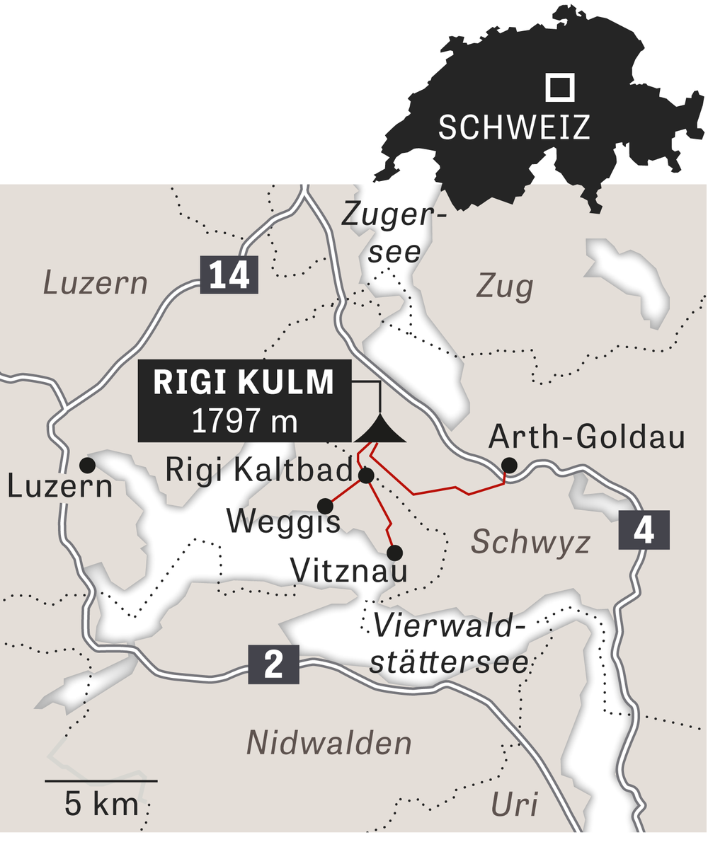 Eisenbahngesellschaft: Wem gehört die Rigi?  ZEIT ONLINE