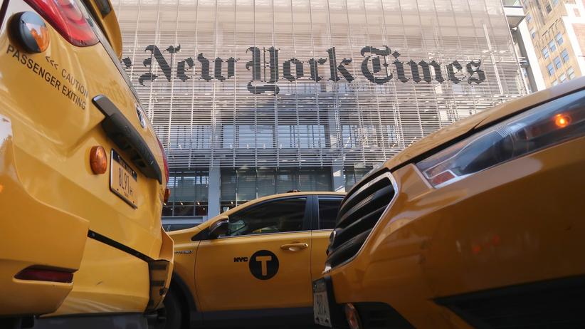 Die "New York Times", 1851 gegründet, ist bis heute eine der einflussreichsten Zeitungen der Welt. Seit 2007 residiert sie in diesem 319 Meter hohen Büroturm des Stararchitekten Renzo Piano.