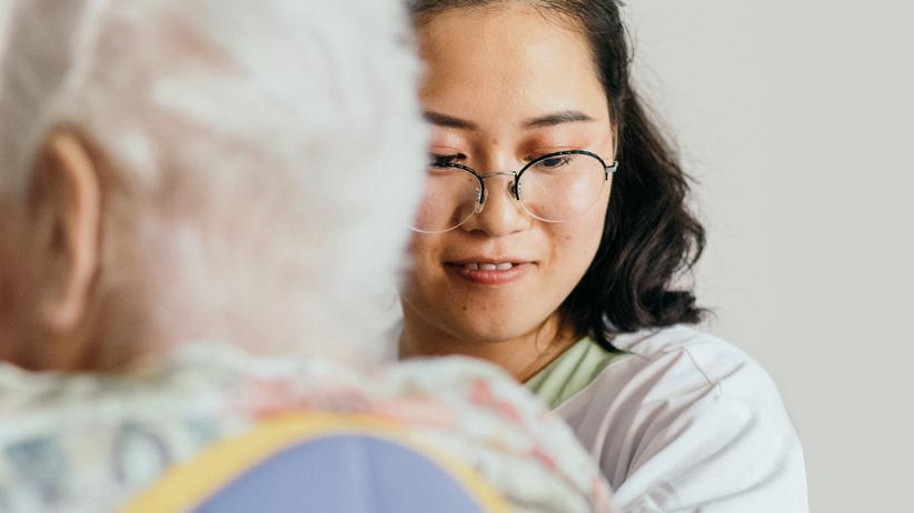 Chinesische Pflegekrafte Die Gesandte Des Konfuzius Zeit Arbeit