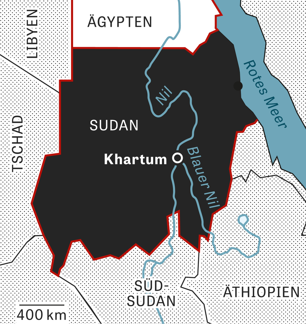 Volk Im Sudan Mit Vier Buchstaben