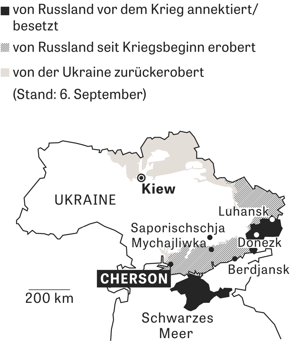 Besetzte Gebiete in der Ukraine: Mit Geld und Kabelbindern  ZEIT ONLINE