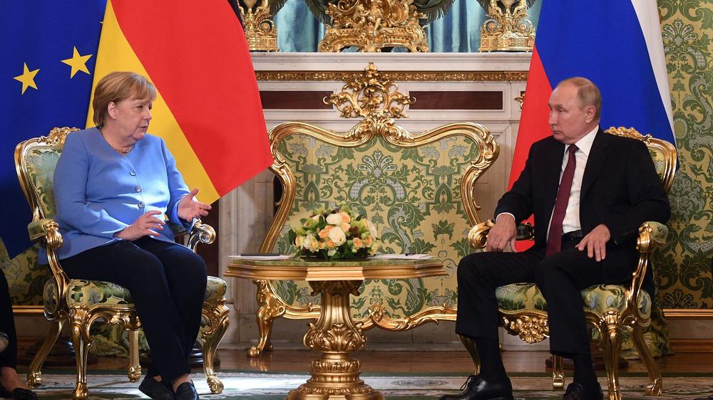 Angela Merkel und Russland: Entzweit: Angela Merkel und Wladimir Putin