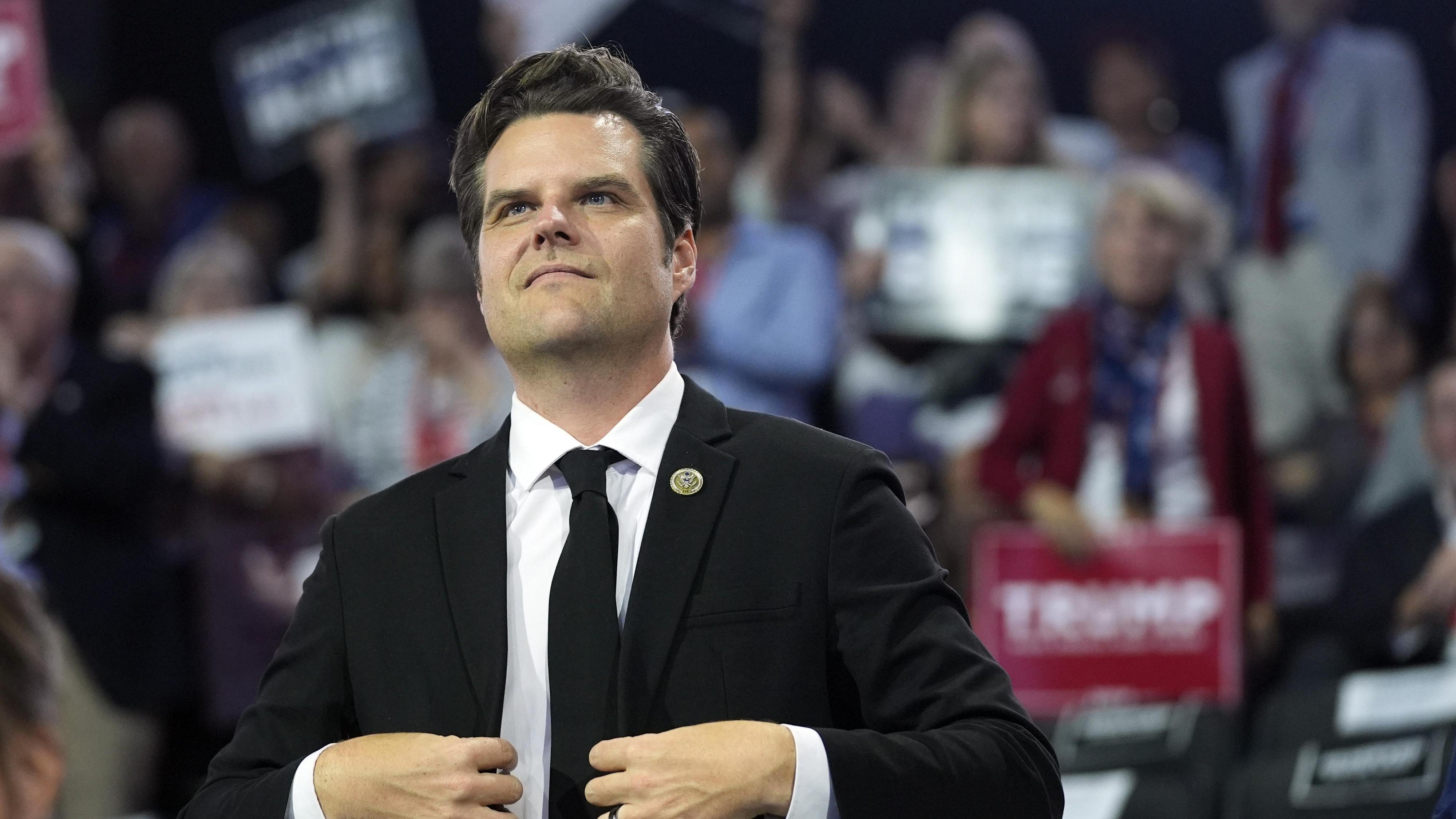 US-Regierung: Der Abgeordnete Matt Gaetz aus Florida im Juli