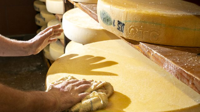 Comté: Mmmh, ein Gruyère!