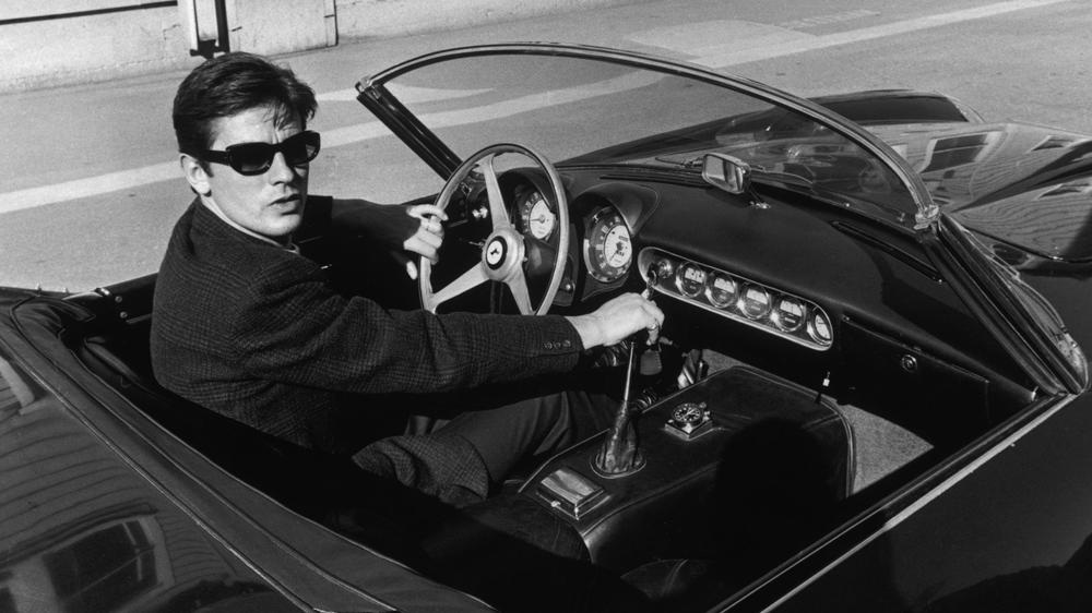 Alain Delon 1935–2024. Here in 1964 in California during the filming of "The Heist in San Francisco". © Wayne Miller/​Magnum Photos/​Agentur Focus