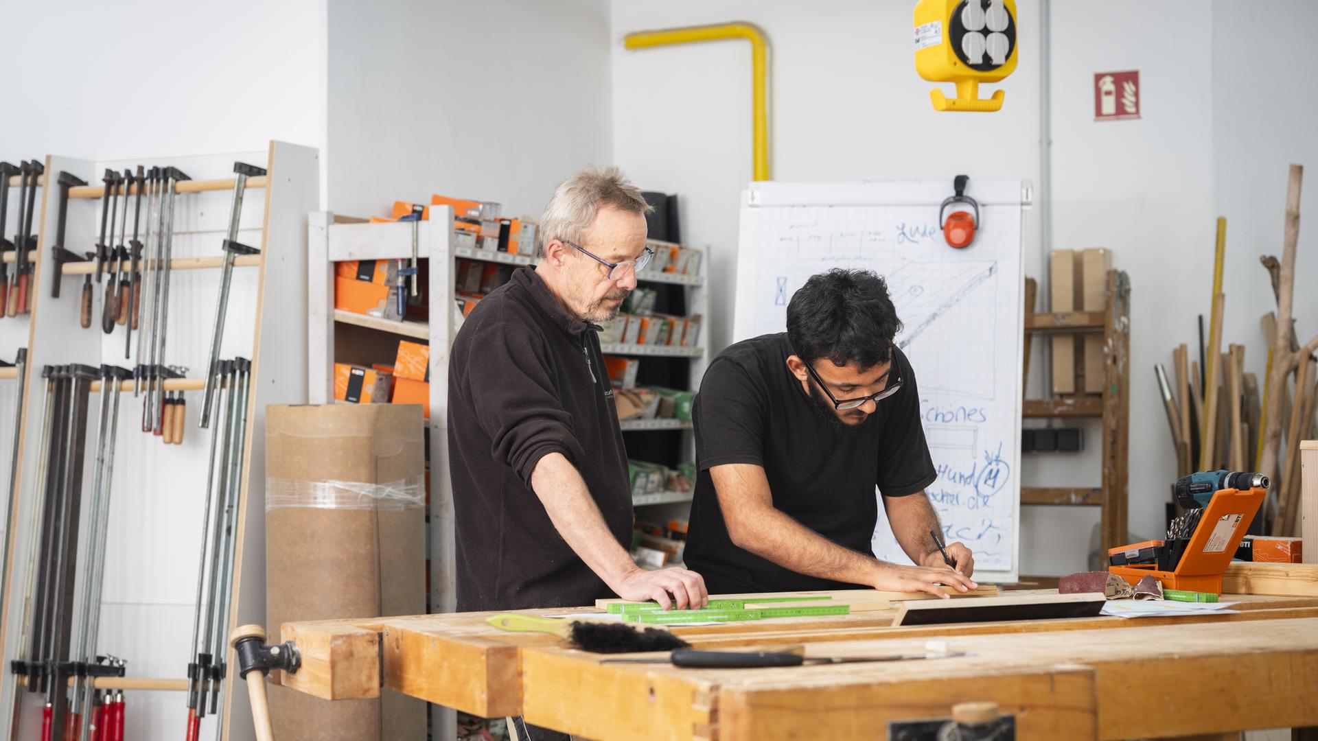 Produktionsschule in Mümmelmannsberg : Die Schule der letzten Chancen