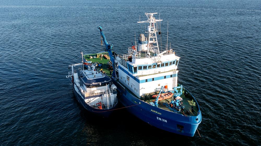  Schiffe stehen an der Untergangsstelle der MS Estonia, um die Ursache der Katastrophe zu untersuchen. Laut Recherchen benutzt Russland das Wrack, um von dort Nato-Schiffe auszuspi0nieren.