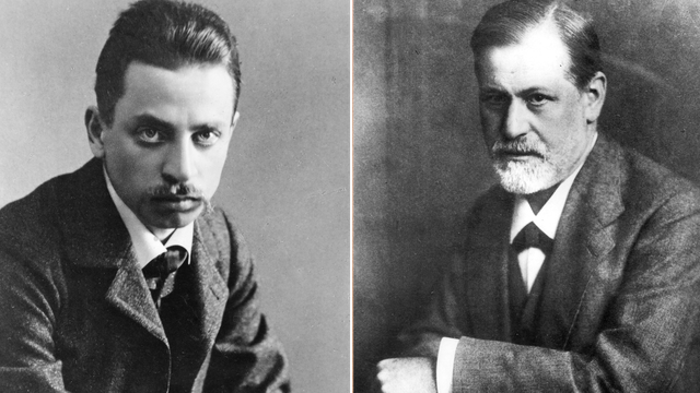 Rainer Maria Rilke und Sigmund Freud: Bloß nicht therapieren lassen!