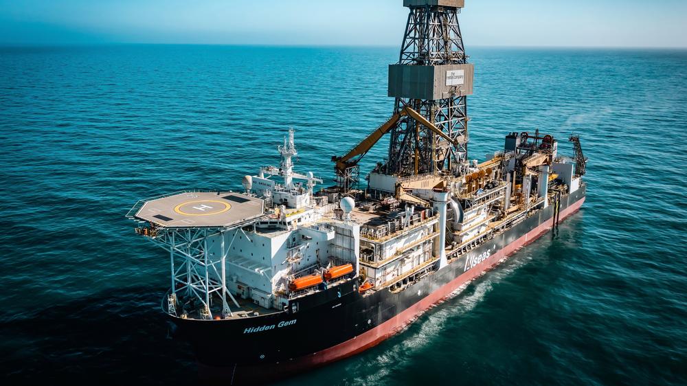  Ein Explorationsschiff der kanadischen Metals Company für den Tiefsee-Bergbau