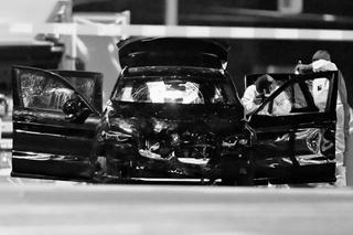 Anschlag in Magdeburg: Die Spurensicherung arbeitet am Auto von Taleb Al-Abdulmohsen, nachdem dieser im Dezember 2024 über den Magdeburger Weihnachtsmarkt gerast war, dabei sechs Menschen getötet und Hunderte verletzt hatte.