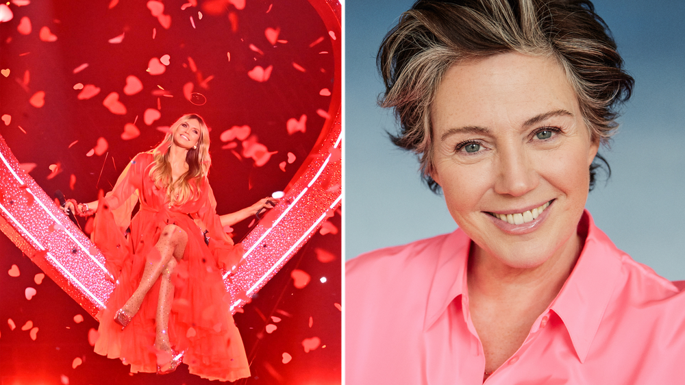  Heidi Klum (links) und Ildikó von Kürthy