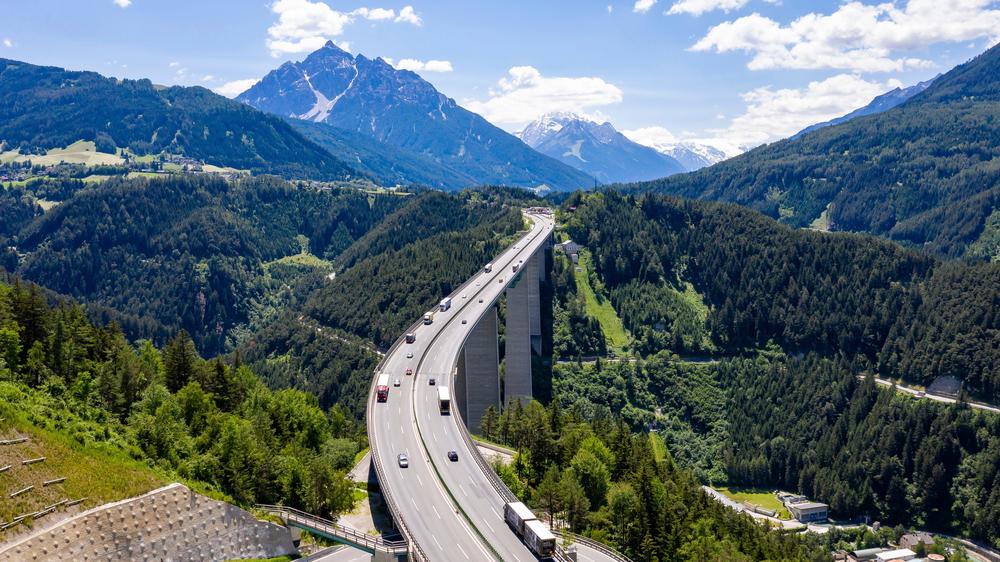 Sanierung der Brennerautobahn: Auch die Europabrücke der Brennerautobahn südlich von Innsbruck ist baufällig: Sie soll ab 2040 neu errichtet werden.