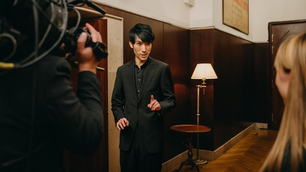  Der 27-jährige US-Amerikaner Eric Lu hat in diesem Jahr den Chopin-Wettbewerb gewonnen.