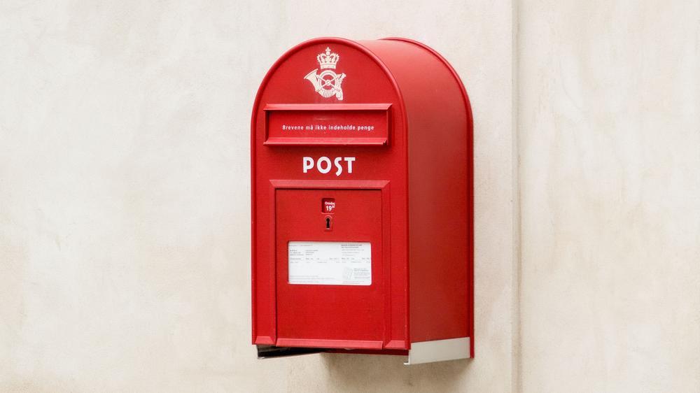  Die dänische Post stellt ihre unrentable Briefbeförderung per Gesetz zum Ende des Jahres ein.