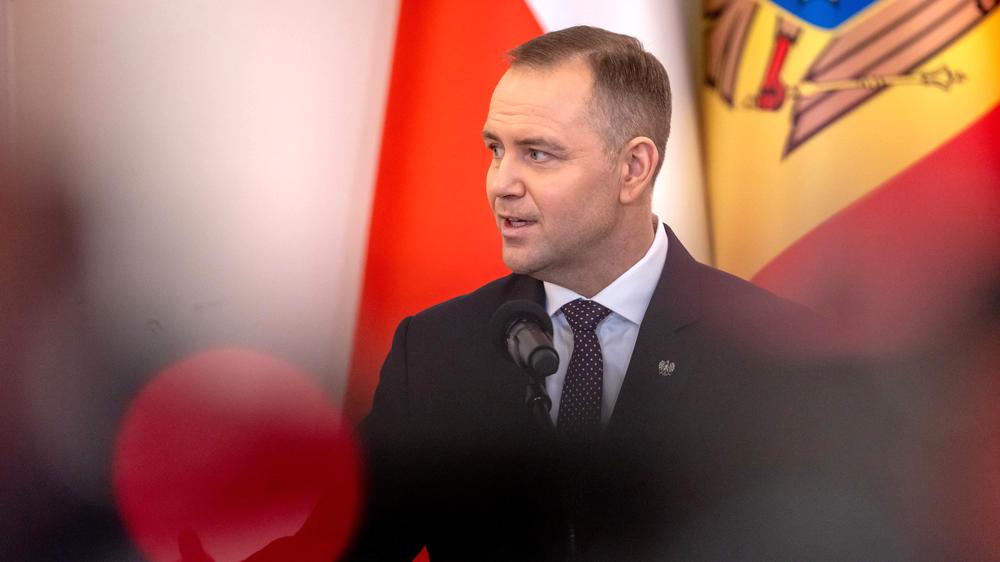  Polnischer Präsident Karol Nawrocki Ende Januar in Warschau