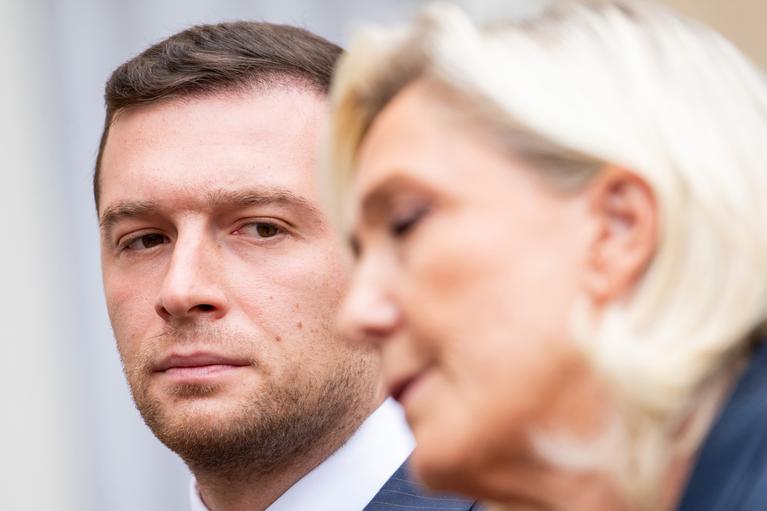 Jordan Bardella: Das Führungsduo der Rechten: Jordan Bardella und Marine Le Pen