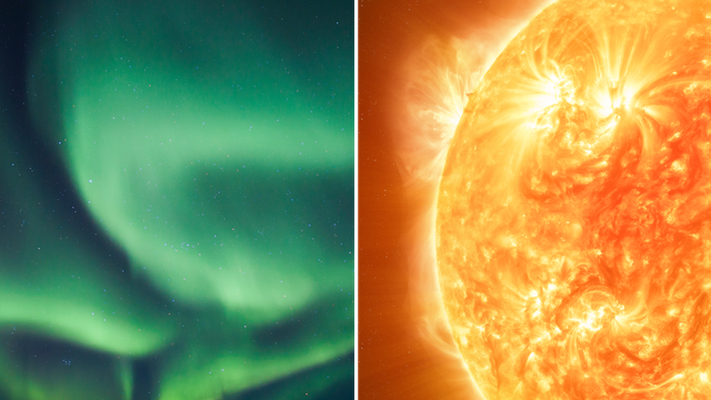 (+) Polarlichter: Ein höchst nervöser Stern