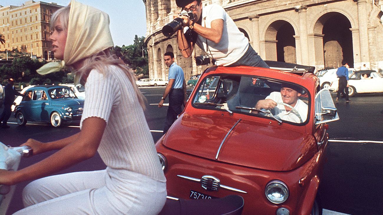 Vespa: Hey, aus dem Weg da drüben!