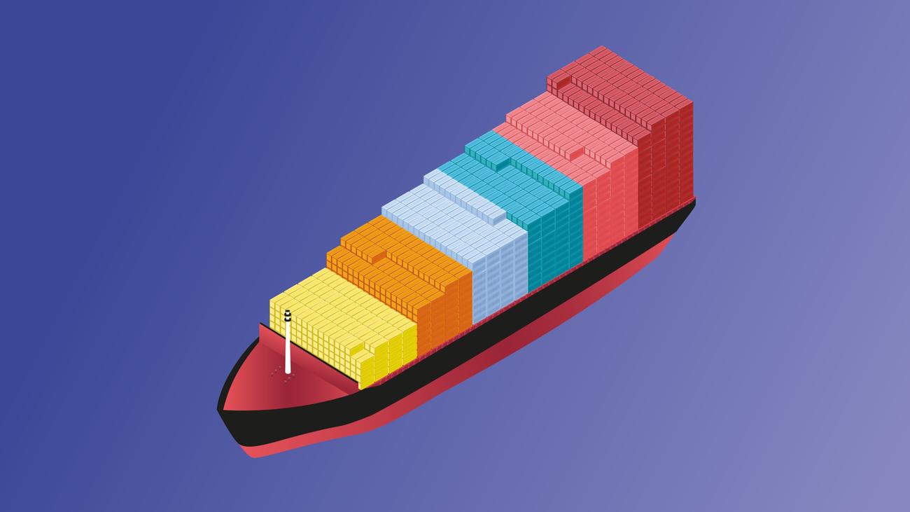 Seehandel: Da müssen sie durch