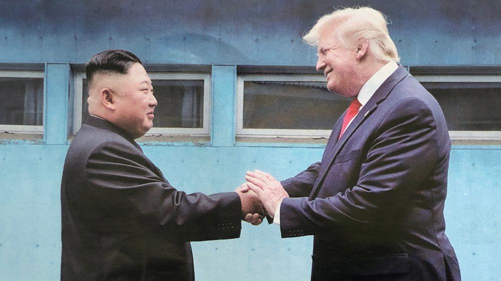 Donald Trump und Kim Jong-un: US-Präsident Donald Trump sucht die Nähe zu Kim Jong-un.
