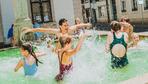 Brunnen in Basel: Heißer Tag? Einfach in den nächsten Brunnen springen!