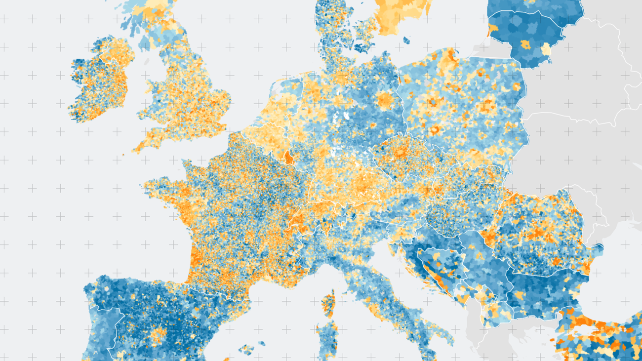 Demographics in Europe: The Commuter Belt Effect | ZEIT ONLINE