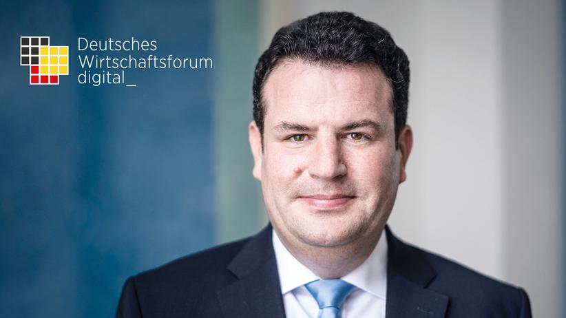 Hubertus Heil beim Deutschen Wirtschaftsforum digital_