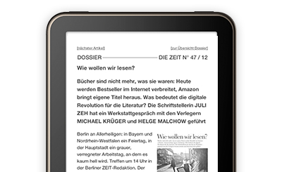 DIE ZEIT für eReader