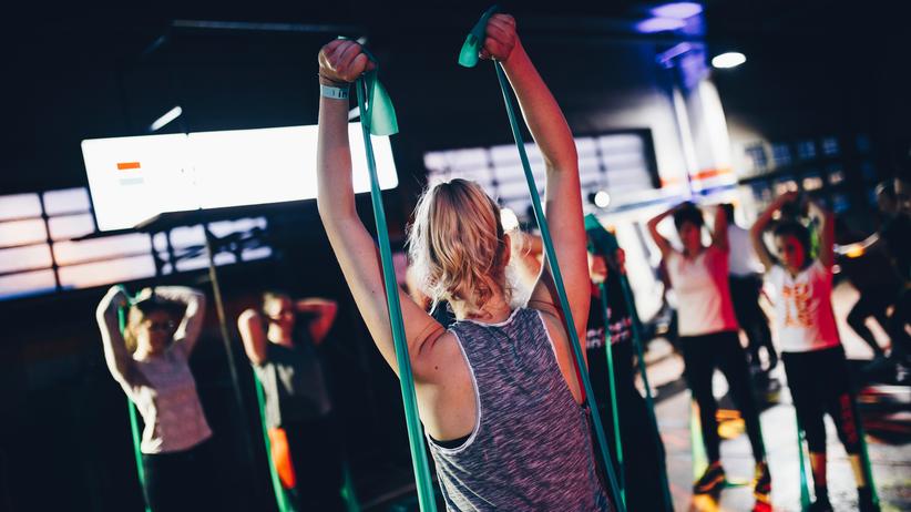Urban Sports Club Heute Yoga Morgen Krafttraining ZEIT Arbeit
