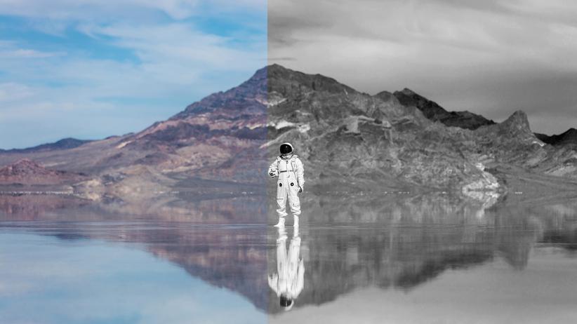 Astronautin: "Nach meiner Rückkehr aus dem All wollte ich mit Fotos von meiner Mission berichten", sagt Claudia Kessler über ihren Traum, Astronautin zu werden.